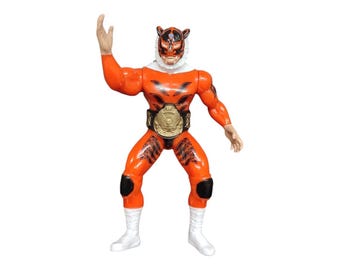 El Felino Lucha Libre Figur: 18 cm Hartplastik Mexikanischer Wrestler