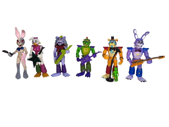 FNAF 6体セット メキシコのおもちゃのフィギュア ファイブ