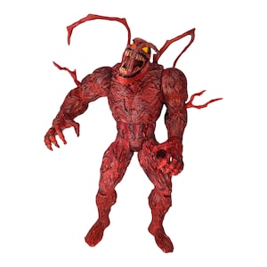 Carnage symbiote super villian hard plastic toy figure 9&quot; artisan made