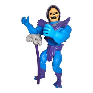 Skeletor 14" jätte jumbo mexikansk mjuk vinylleksak figur MOTU