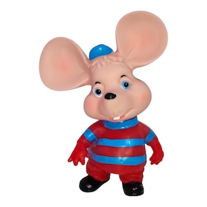 貴重　非売品　ソフビ　TOPO GIGIO &ROSYセット Topo Gigio Figure: 4