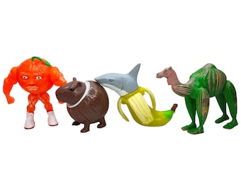 チンパンジーニ・バナニーニ 7 メキシコの硬質プラスチック製おもちゃ