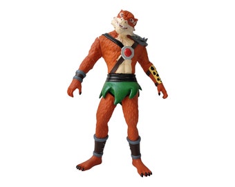 Thundercats Jackalman 14" Mexican manufactured soft plastic toy figure
