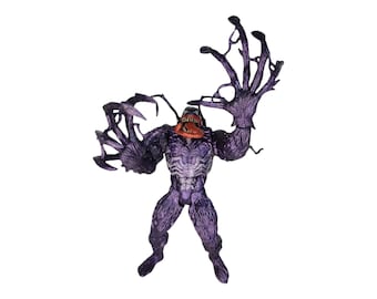 ヴェノムシンビオートパープルバリアントハードプラスチックおもちゃ