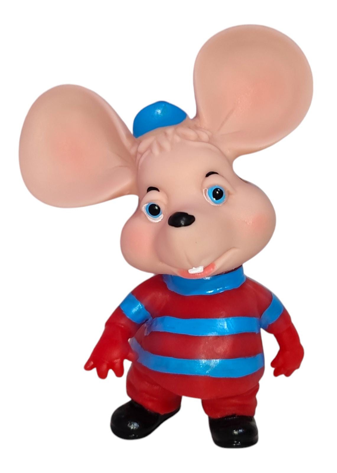 貴重　非売品　ソフビ　TOPO GIGIO &ROSYセット Topo Gigio Figure: 4