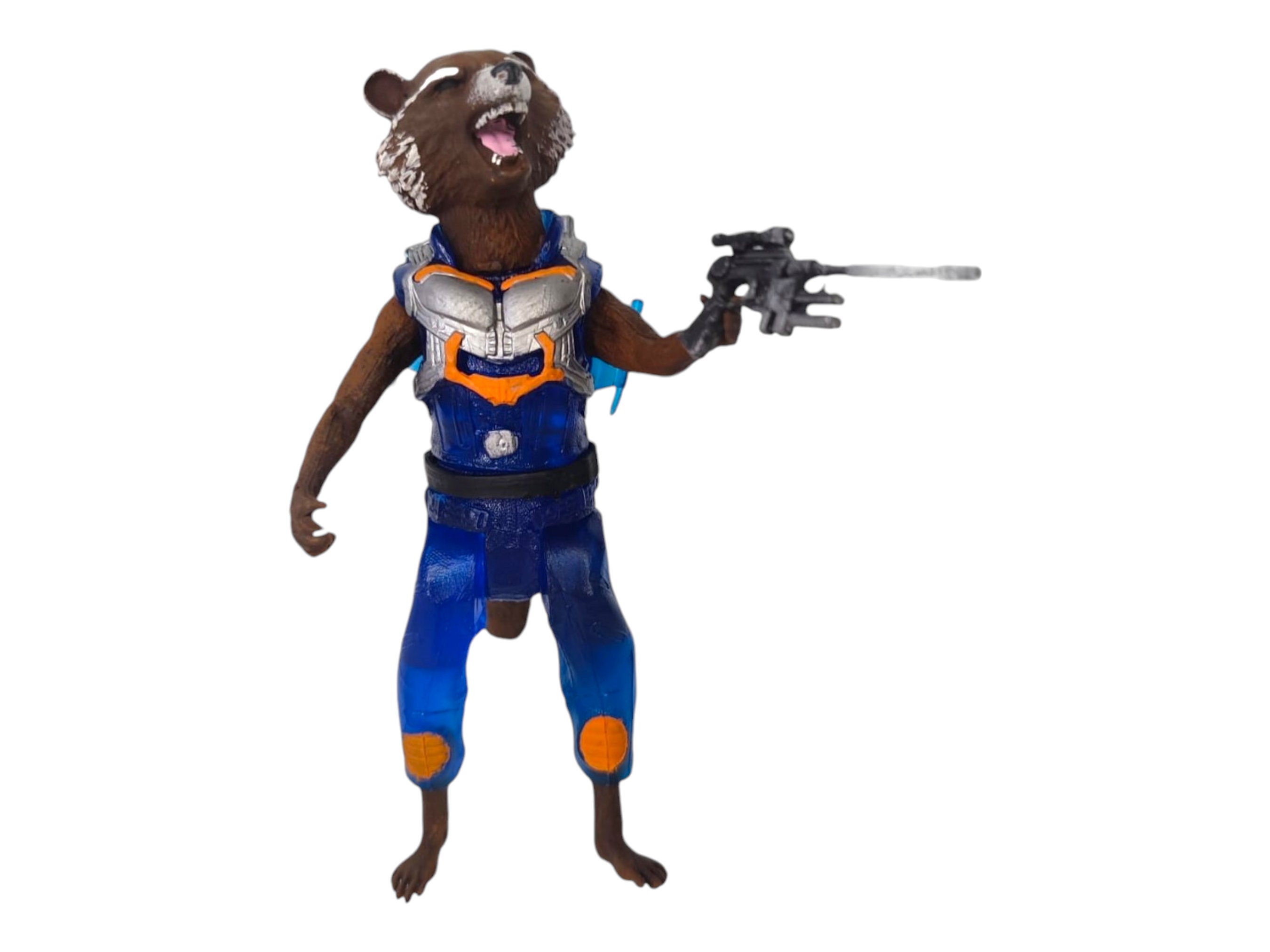 Rocket Raccoon 6 Mexican Toy Figure Guardians of the Galaxy Groot Etsy UK