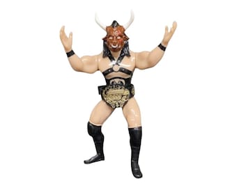 Taurus 7 "Hartplastik Spielfigur AAA Lucha Libre Wrestling WWE Mexikanische Sammlerstück