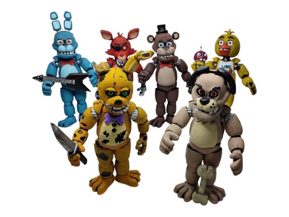 FNAF Five Nights at Freddys 6 Figures 8