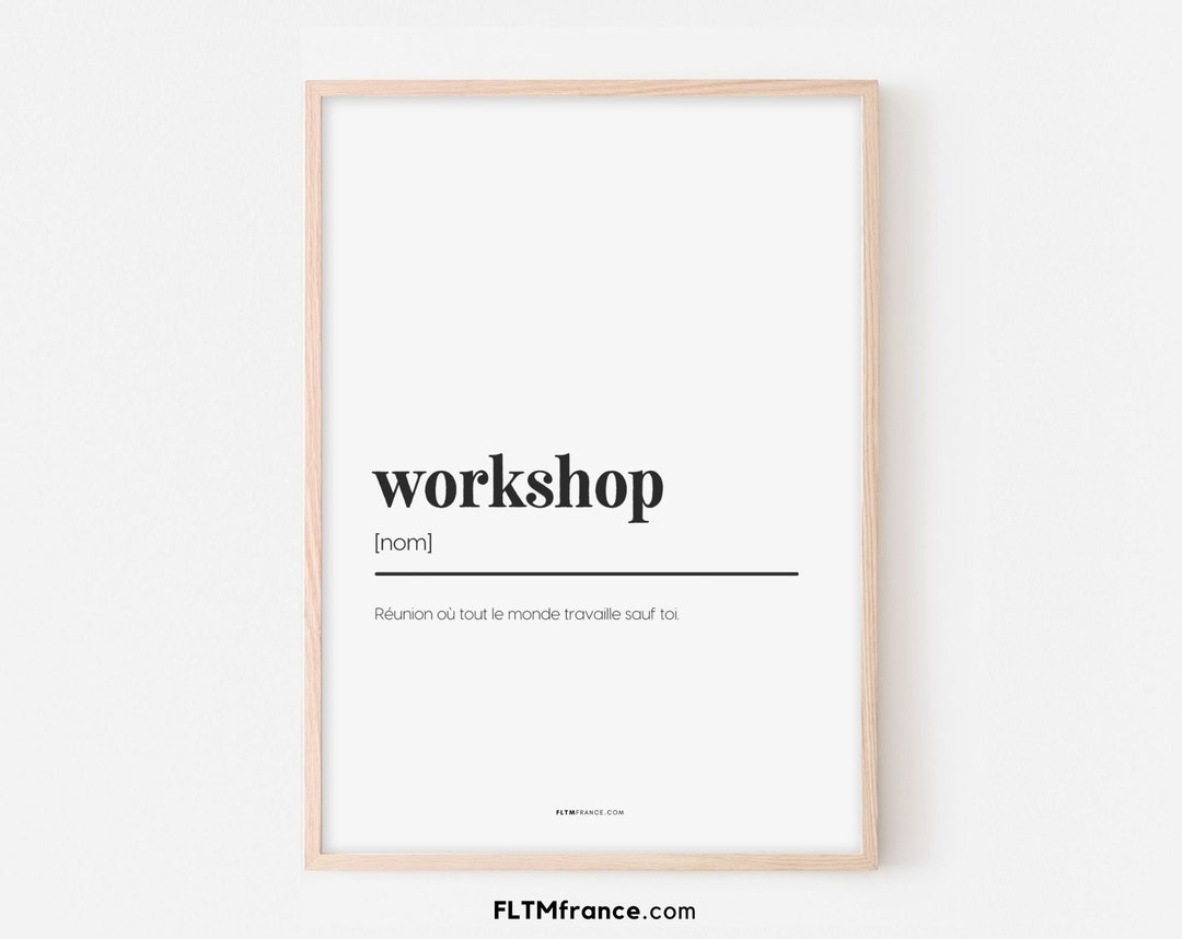 Poster Definition and Expression of the Office Etsy