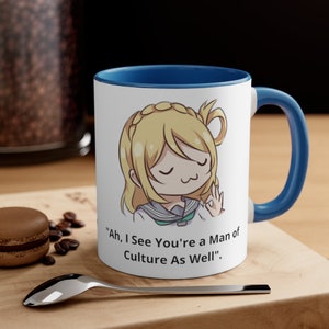 Yandere Accent Coffee Mug Kawaai Anime Gift Mug Gift For Etsy