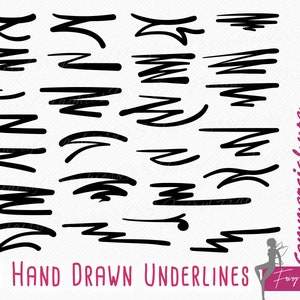 Hand drawn Underlines SVG, curly swashes SVG, Swishes, swashes, swoops, Text Decoration SVG, Font Swashes svg - commercial use