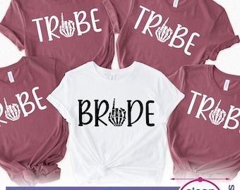 Skeleton Bride Tribe SVG Wedding Finger, Finger with Wedding Ring Vector Cut and Clipart files for Cricut, Silhouette