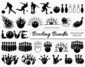 Bowling Svg Bowler Gift Idea T-shirt Design Png Bowling Game - Etsy