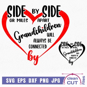 Petits-enfants SVG | Les petits-enfants côte à côte ou à des kilomètres l'un de l'autre seront toujours liés par des fichiers clipart et des images clipart vectoriels