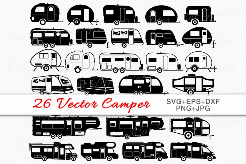 Camper SVG Bundle