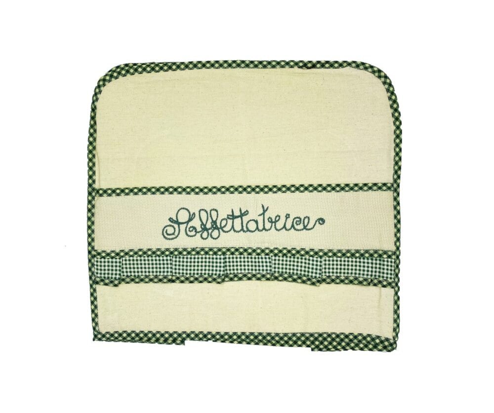 Magie Di Casa Porte-Couverts En Tissu 35 X 62 Cm Brodé - 1 à 1