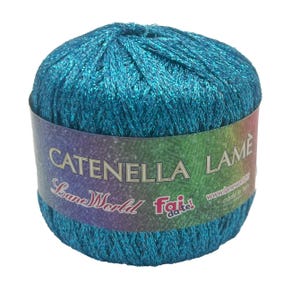 Catenella Lamè – gomitolo 25 grammi