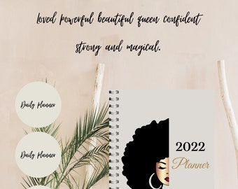 2022 Daily Planner - Can be customized and pages can be duplicated