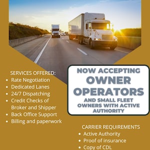 Customizable Freight Dispatcher Flyer - Business Flyer