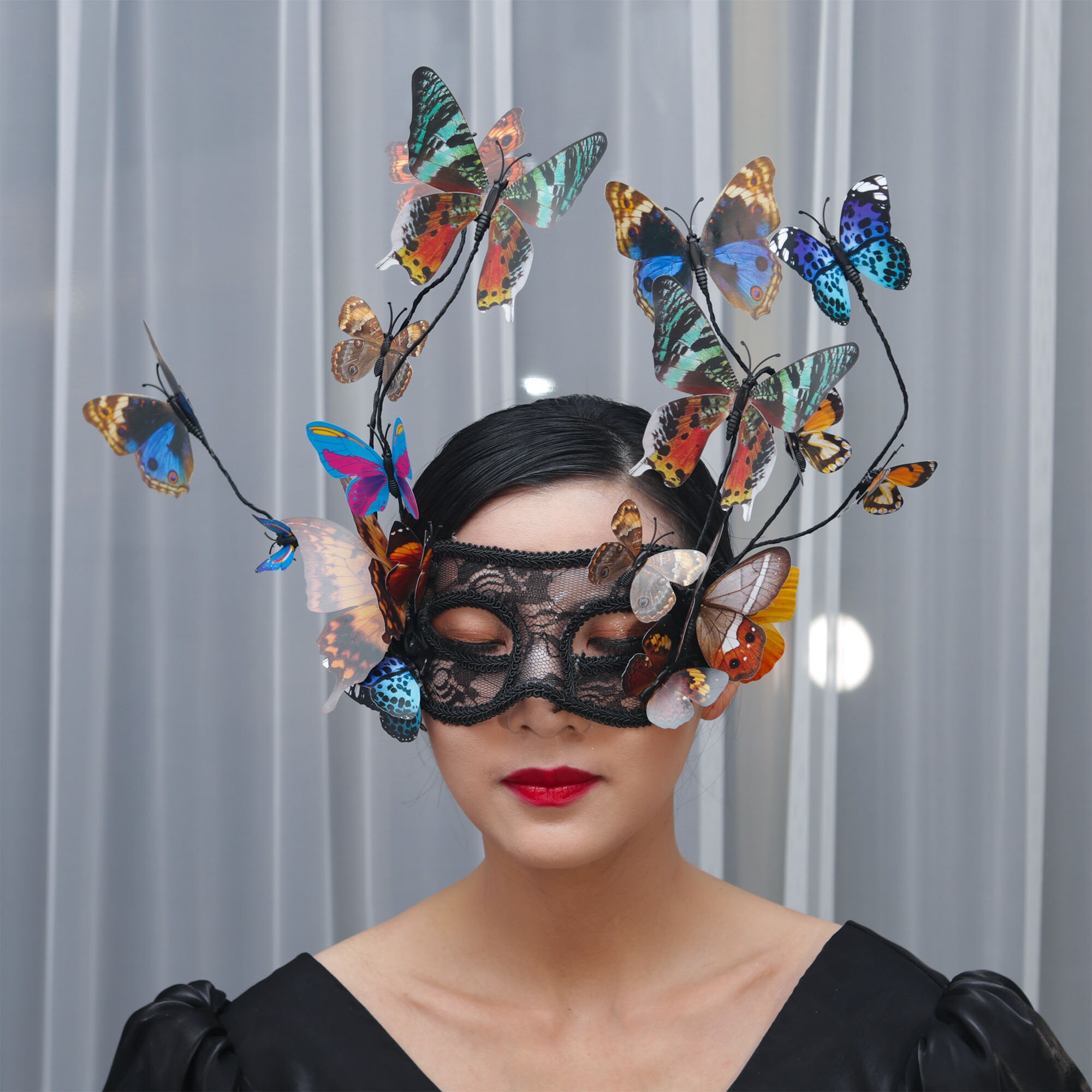 Butterfly Mask Masquerade Ball Makeup Mask Decorative Mask Etsy