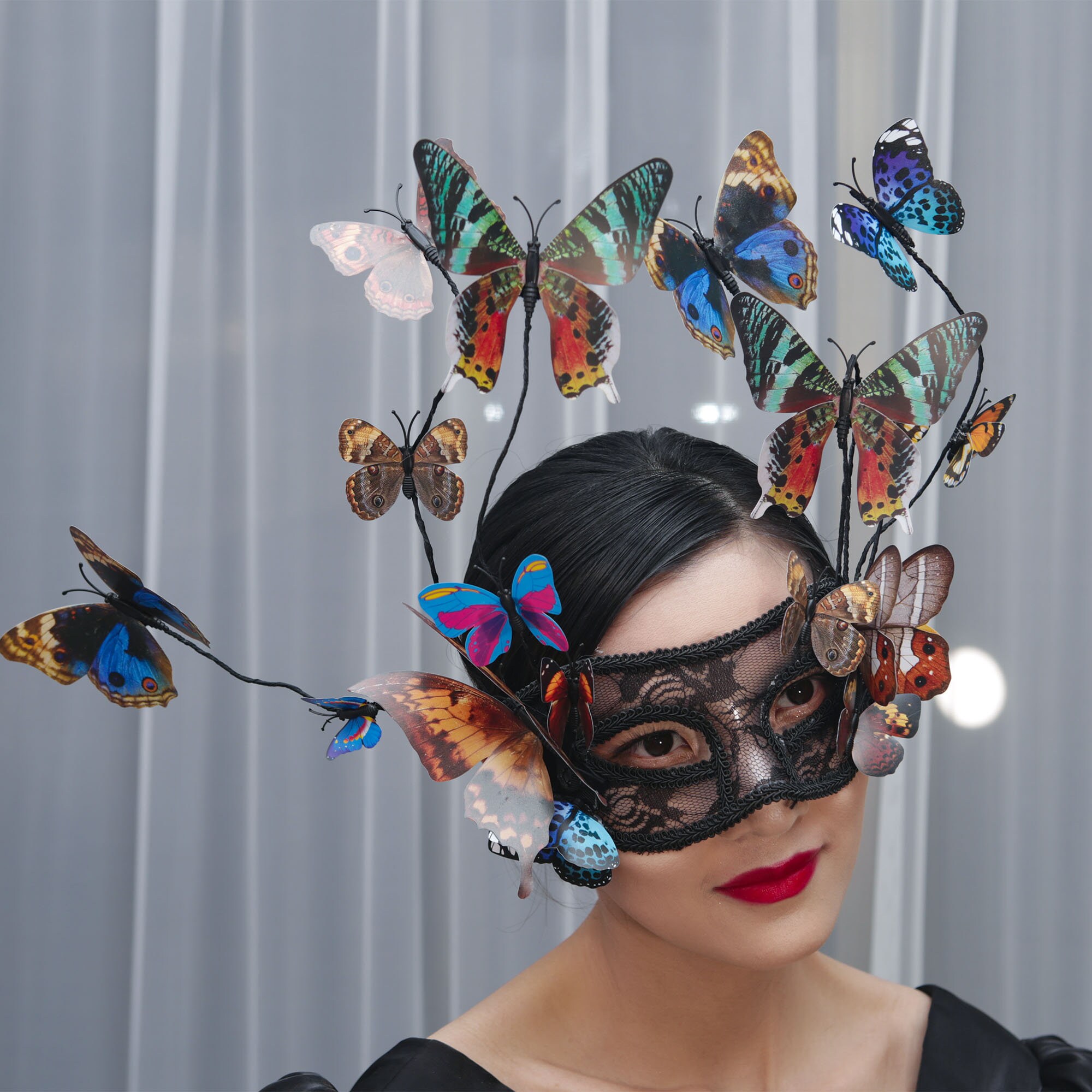 Butterfly Mask Masquerade Ball Makeup Mask Decorative Mask Etsy