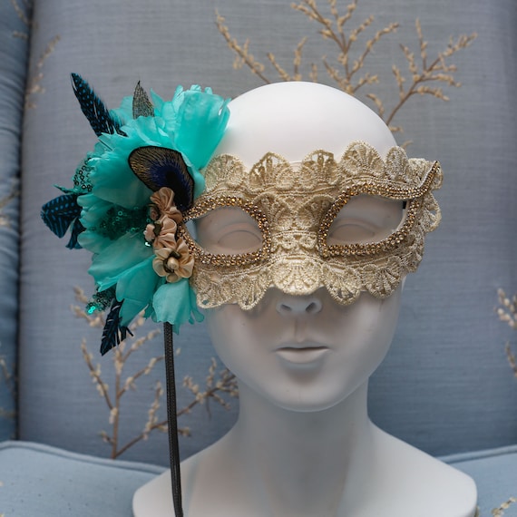 Masquerade Party Mask,black, White Lace,theme Party Cocktail Party Feather  Flower Eye Mask,girl Princess,retro Party,halloween Women's Mask 