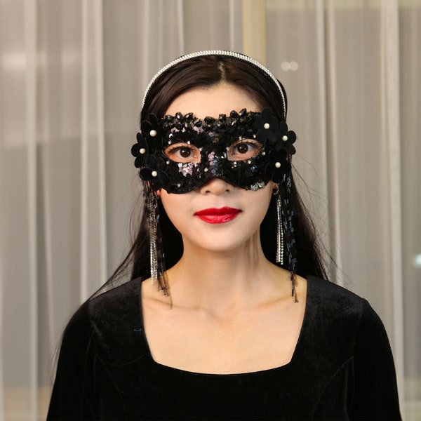 Bridal Lace Mask - Etsy