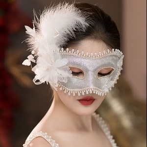 masque de Venise volto bleu et doré-masque de gala ou soirée-masques  venitien