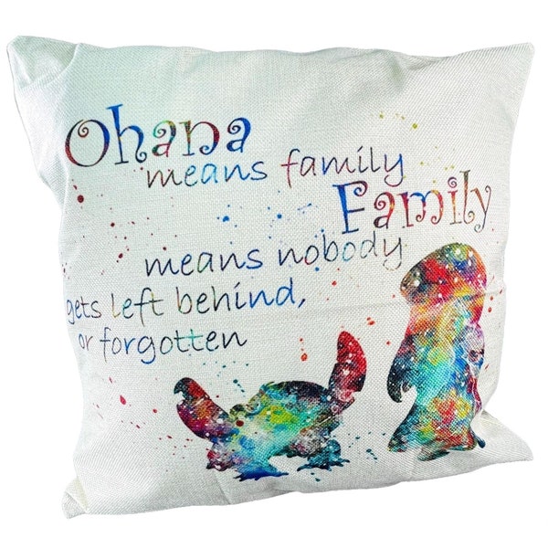Lilo and Stitch Throw Pillow Etsy