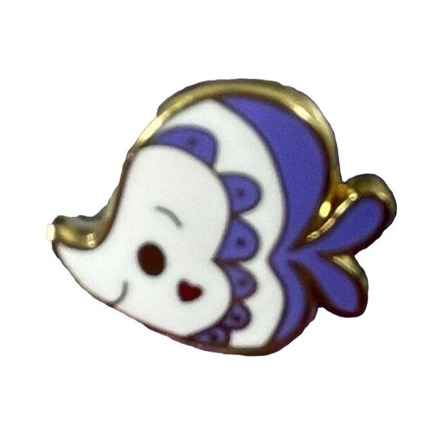 Under Sea Fish Lapel Pin Ariel Little Mermaid Princess Hidden Heart Animal Brooch Badge Accessories Jewelry Gift Pin Party Favor