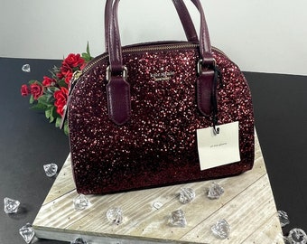 Kate spade sparkle bottom purse hotsell