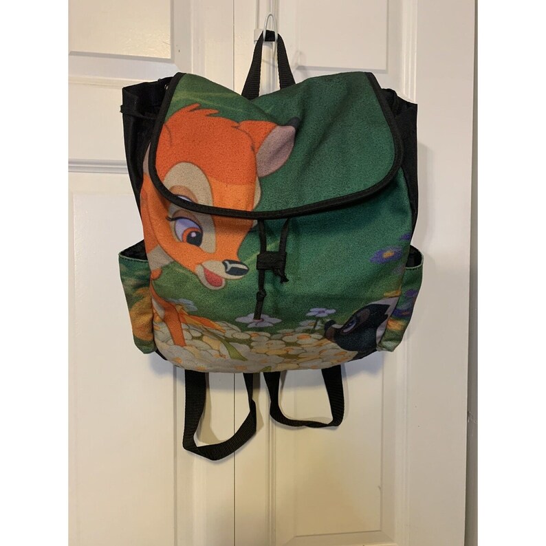 Vintage Disney Loungefly Bambi Backpack Bag Etsy