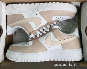 Nike Air Force Nude | Etsy New Zealand