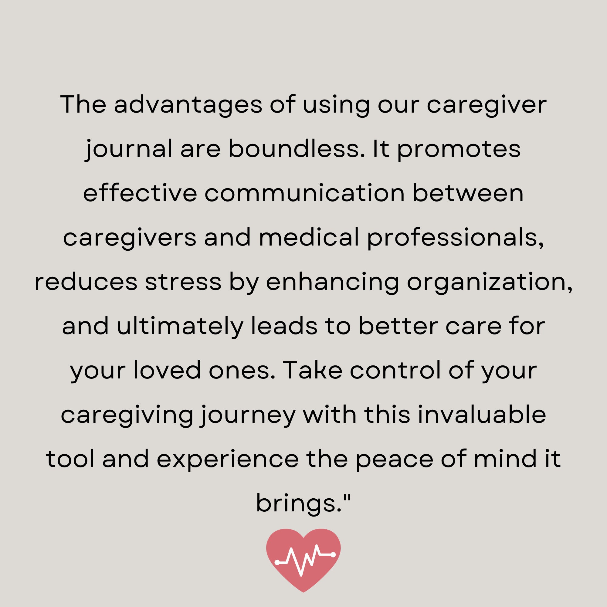 Printable Caregiver Journal Caregiver Record Caregiver Daily Log