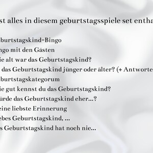 Spiele für eine Geburtstagsparty Etsy.de