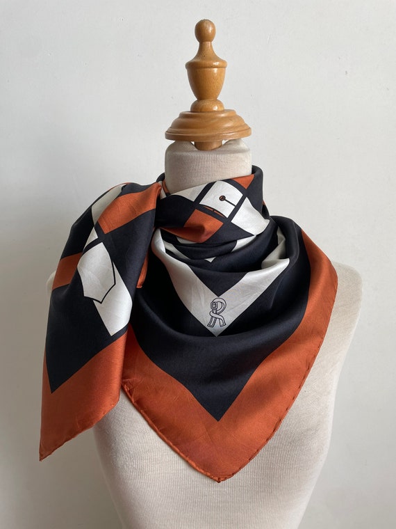 Roberta di Camerino Vintage Silk Headscarf Necksc… - image 2