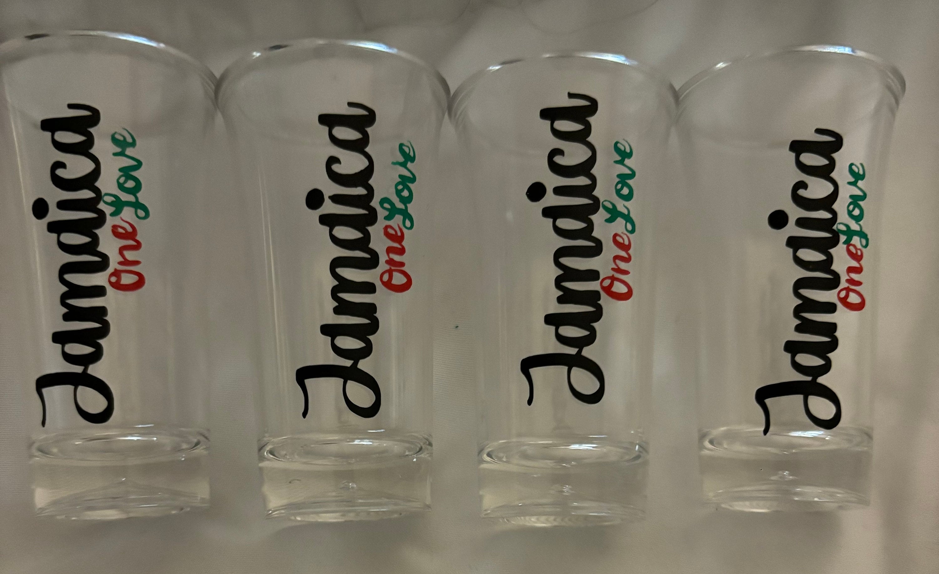 Jamaica Acrylic Shot glasses