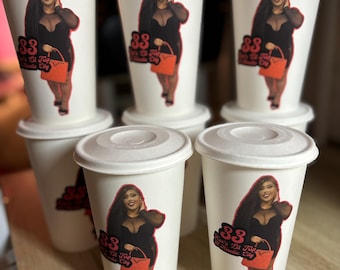 Custom Disposable Paper Cups with lids