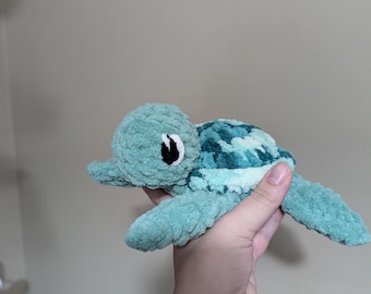 Tiny Timmy Turtle crochet pattern PDF