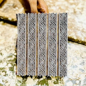 Wooden printing block wooden border design printing block hand carved printing block wooden printing stamp hand carved printing stamp