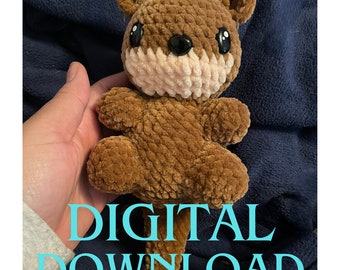 Ollie the Otter Crochet Pattern