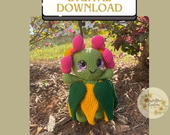 Patrón de crochet para niña de las flores (inspirado en Bellossom)