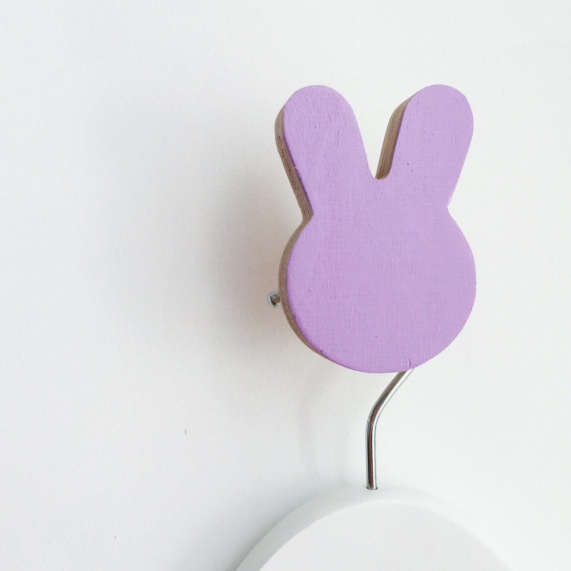 Bunny Wall Hook Colourful Wall Hooks, Rabbit Wall Hook, Kids Room Decor