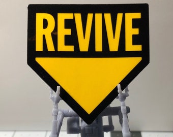 Revive Icon sticker! - Red, Yellow and more! - Water Bottle Sticker - Laptop Sticker - Meme Sticker - Funny Sticker - Vinyl