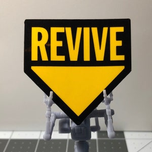 Revive Icon sticker! - Red, Yellow and more! - Water Bottle Sticker - Laptop Sticker - Meme Sticker - Funny Sticker - Vinyl