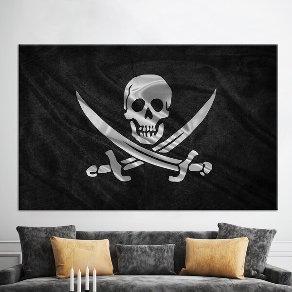 Custom Pirate Flag Etsy