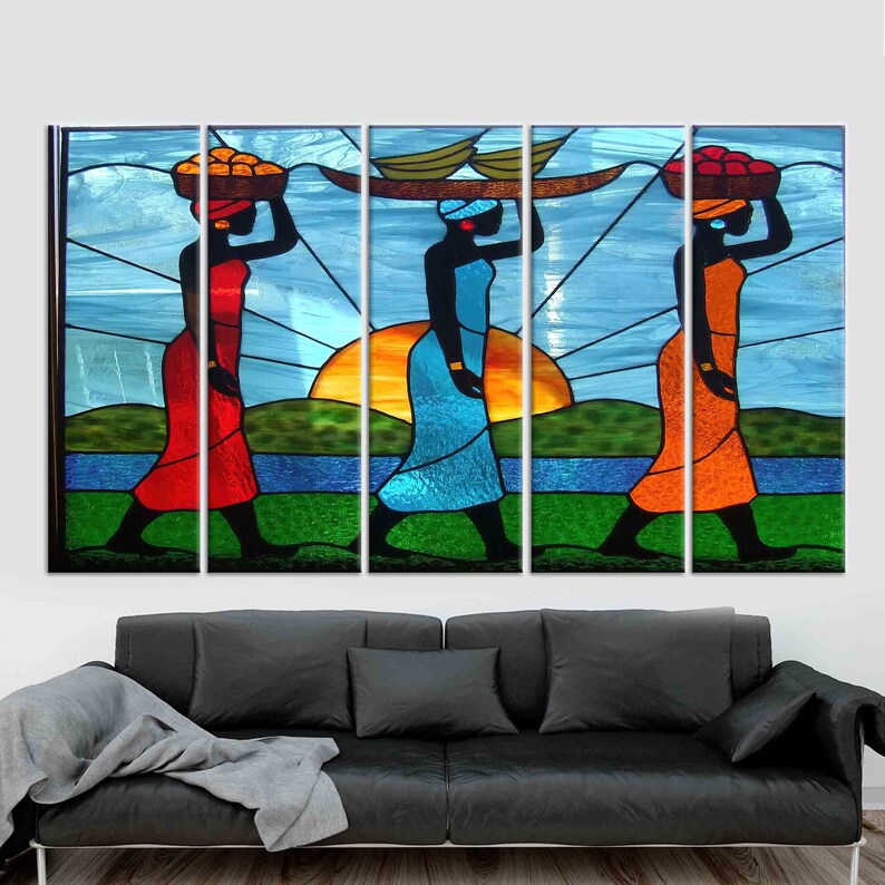 Canvas Decor Large Canvas 3D Canvas African Canvas Poster Etsy