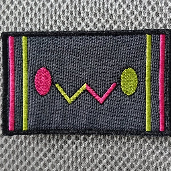 HOLOLIVE 常闇トワ Bibi 刺繡章 (HOLOLIVE Tokoyami Towa Bibi Patch)