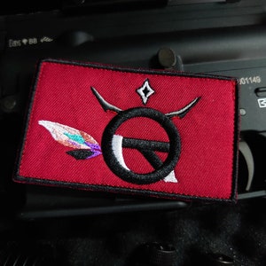 Rectangular Patch  hololive Project: HOPE " IRyS "  Patch (RED)