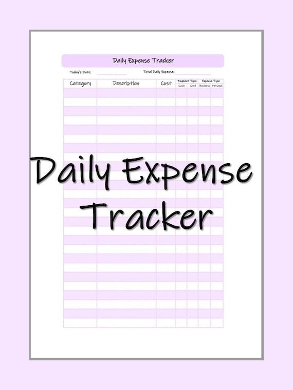 Free printables expenses trackers for kids - westfluid